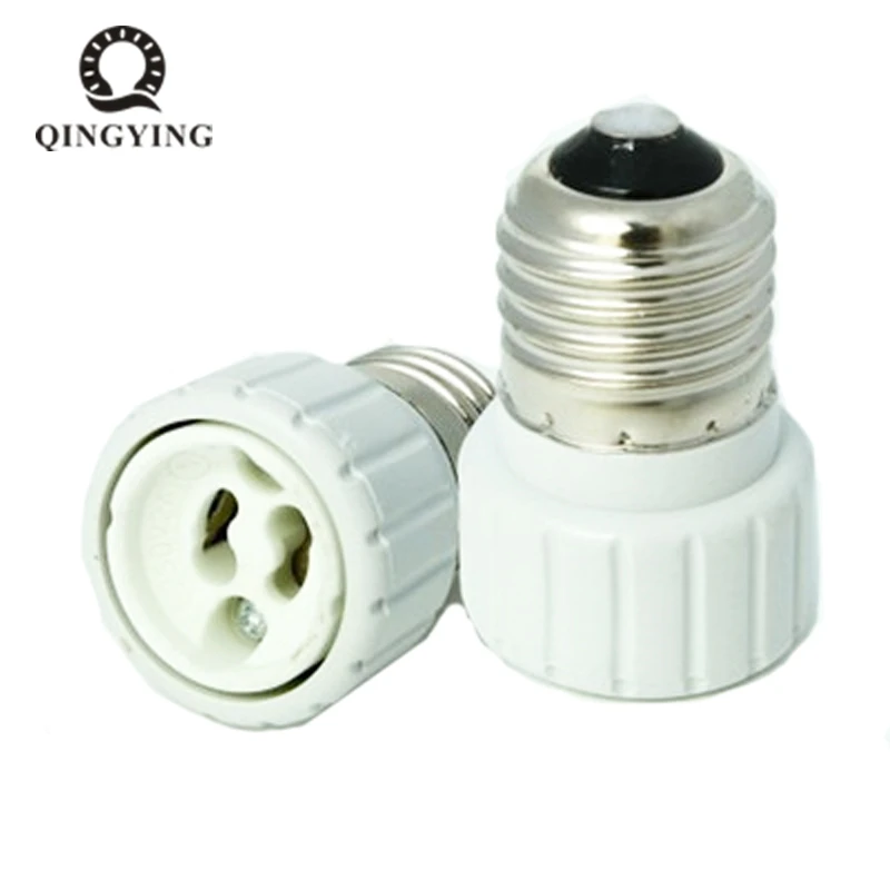 2pcs E27 to GU10 Lamp Base Holder Converter Fireproof E27-Gu10 Led Light Bulb Base Conversion Socket Excellent Quality
2pcs E27 to GU10 Lamp Base Holder Converter Fireproof E27-Gu10 Led Light Bulb Base Conversion Socket Excellent Quality