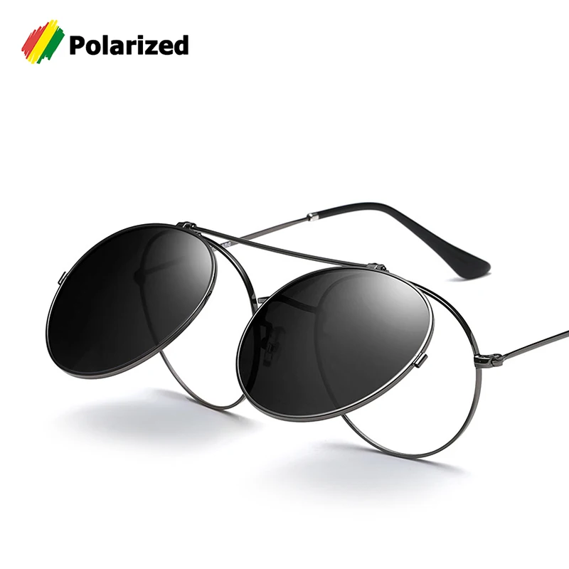 JackJad Vintage Style Round Metal SteamPunk Flip Up Sunglasses POLARIZED Clamshell Design Retro Sun Glasses Oculos De Sol 2777
JackJad Vintage Style Round Metal SteamPunk Flip Up Sunglasses POLARIZED Clamshell Design Retro Sun Glasses Oculos De Sol 2777