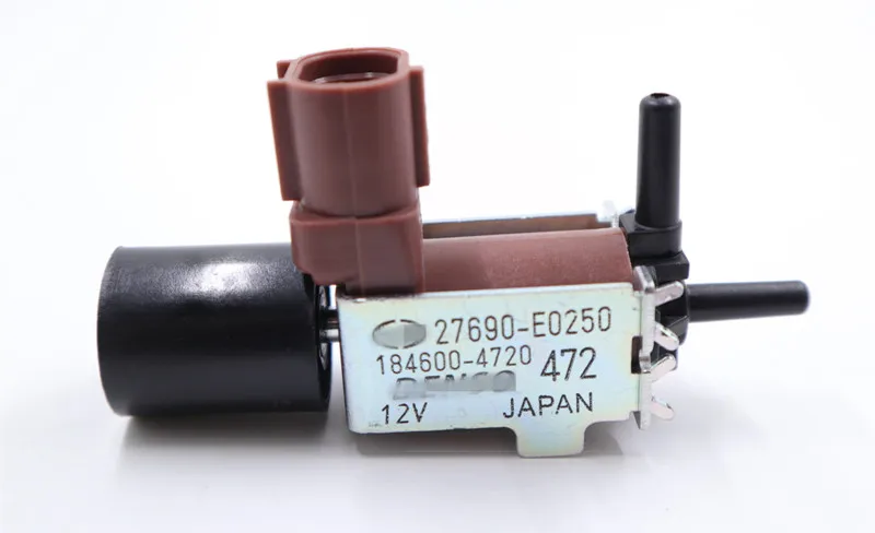 Brand New 27690-E0250 184600-4720 Vapor Canister Purge Valve Solenoid 27690E0250 1846004720
Brand New 27690-E0250 184600-4720 Vapor Canister Purge Valve Solenoid 27690E0250 1846004720