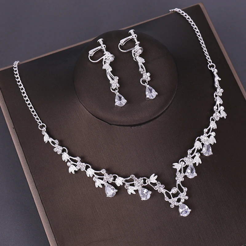 Много дизайнерских серебряных цветов тиара и короны Кристальный жемчуг женские