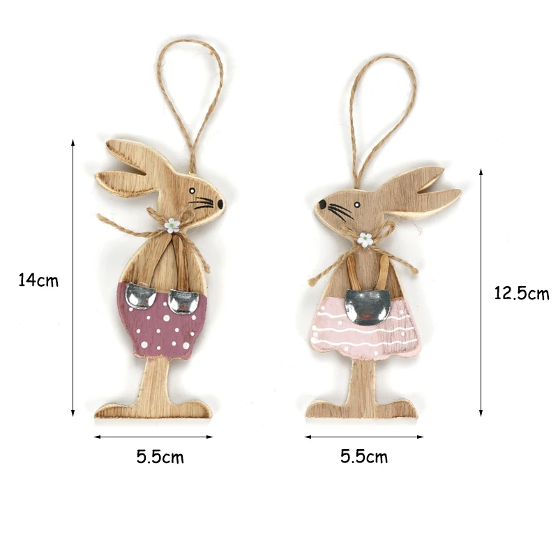 Easter decoration 6pcs wood Easter rabbits party diy decoration handmade craft festival gift beautiful bunny animal happy easter
Easter decoration 6pcs wood Easter rabbits party diy decoration handmade craft festival gift beautiful bunny animal happy easter