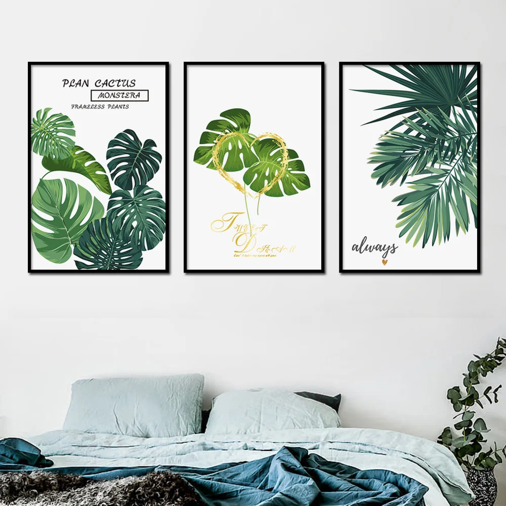 Tropical Green Plant Monstera Palm Leaf Nordic Posters And Prints Wall Art Canvas Painting Wall Pictures For Living Room Decor
Tropical Green Plant Monstera Palm Leaf Nordic Posters And Prints Wall Art Canvas Painting Wall Pictures For Living Room Decor