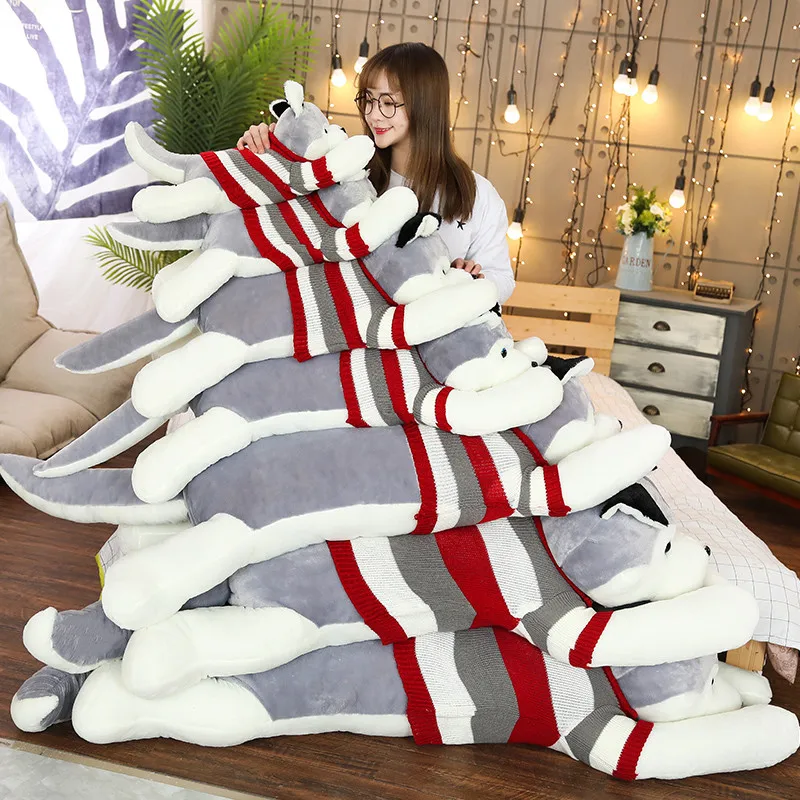 150cm Cute Gray Dog Soft Plush Toys Stuffed Animal Sofa Pillow Huge Soft Cushion Valentine Gift
150cm Cute Gray Dog Soft Plush Toys Stuffed Animal Sofa Pillow Huge Soft Cushion Valentine Gift