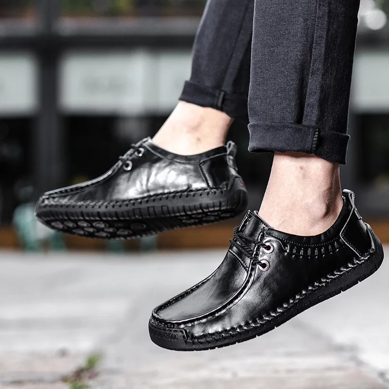 QFFAZ 2019 Spring Casual Shoes Men Fashion Loafers Men Casual Driving Shoes Soft Moccasins Flats lace up Footwear Men
QFFAZ 2019 Spring Casual Shoes Men Fashion Loafers Men Casual Driving Shoes Soft Moccasins Flats lace up Footwear Men