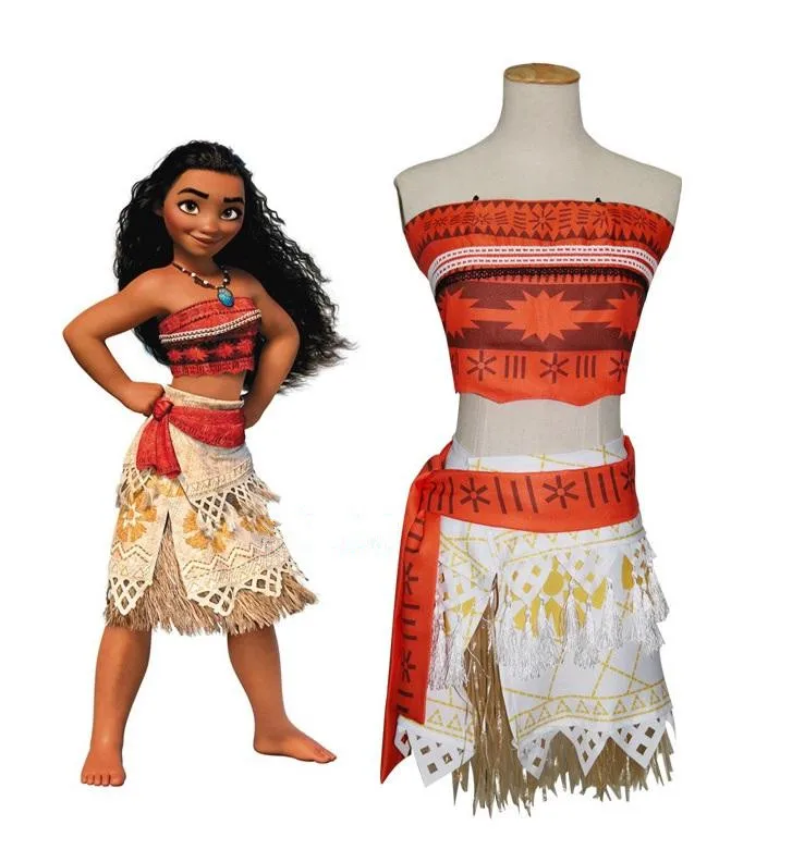 Women Kids Movie Moana Princess Dress Cosplay Costume Princess vaiana Costume Skirt
Women Kids Movie Moana Princess Dress Cosplay Costume Princess vaiana Costume Skirt