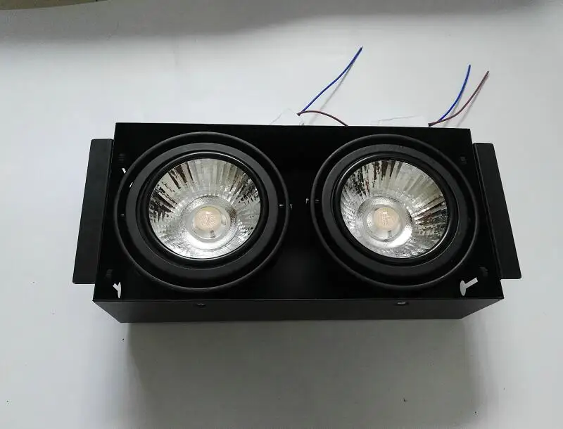 2head Square 2*15W COB LED Downlight all with power Driver 15W COB LED Down Light
2head Square 2*15W COB LED Downlight all with power Driver 15W COB LED Down Light