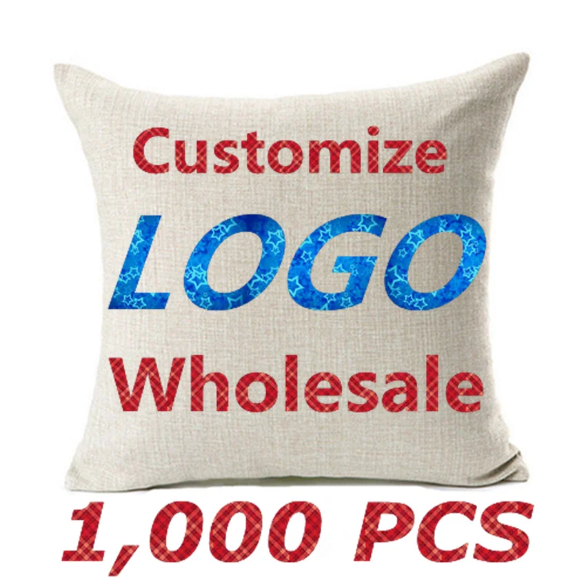 Wholesale 1000 PCS Customize Cotton Linen Cushion Cover Company Advertisement Promotion Gift Sofa Pillow Cases DHL Free Shipping
Wholesale 1000 PCS Customize Cotton Linen Cushion Cover Company Advertisement Promotion Gift Sofa Pillow Cases DHL Free Shipping