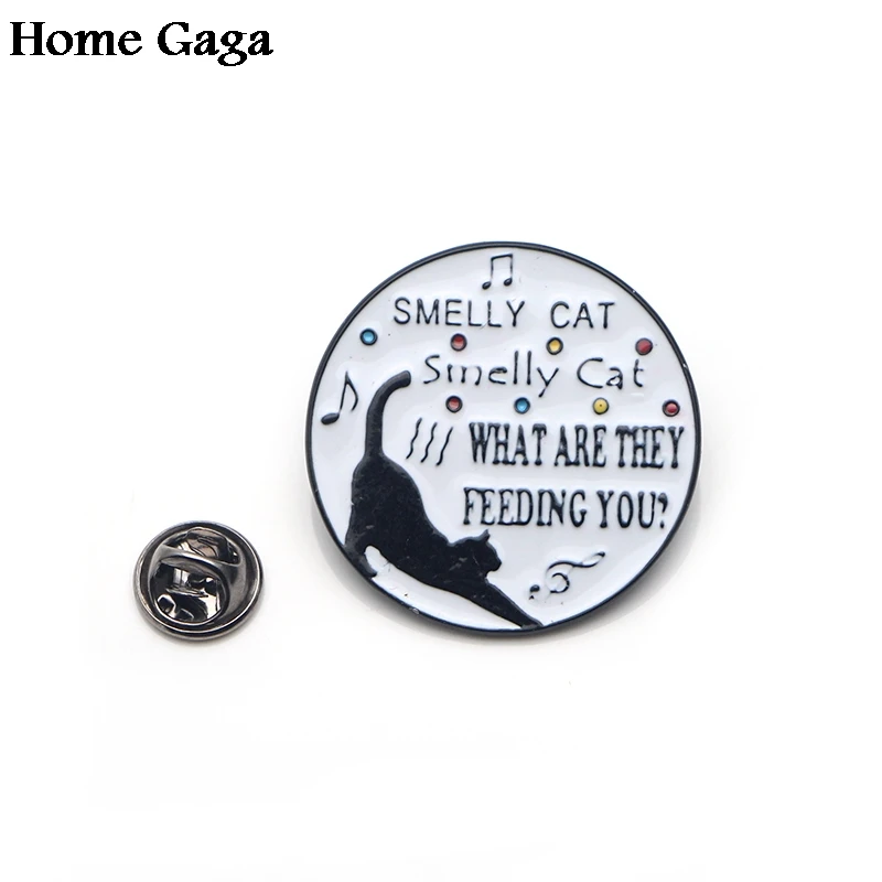 Homegaga friends tv show Funny letter black cat Zinc tie pins badges para shirt bag clothes backpack shoes brooches badge D1510
Homegaga friends tv show Funny letter black cat Zinc tie pins badges para shirt bag clothes backpack shoes brooches badge D1510