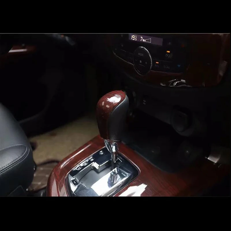 For Nissan Terra 2018 1PC Wood ABS Chrome Car Gear Shift Knob Frame Cover Trim Moldings Car Styling Auto Accessories
For Nissan Terra 2018 1PC Wood ABS Chrome Car Gear Shift Knob Frame Cover Trim Moldings Car Styling Auto Accessories
