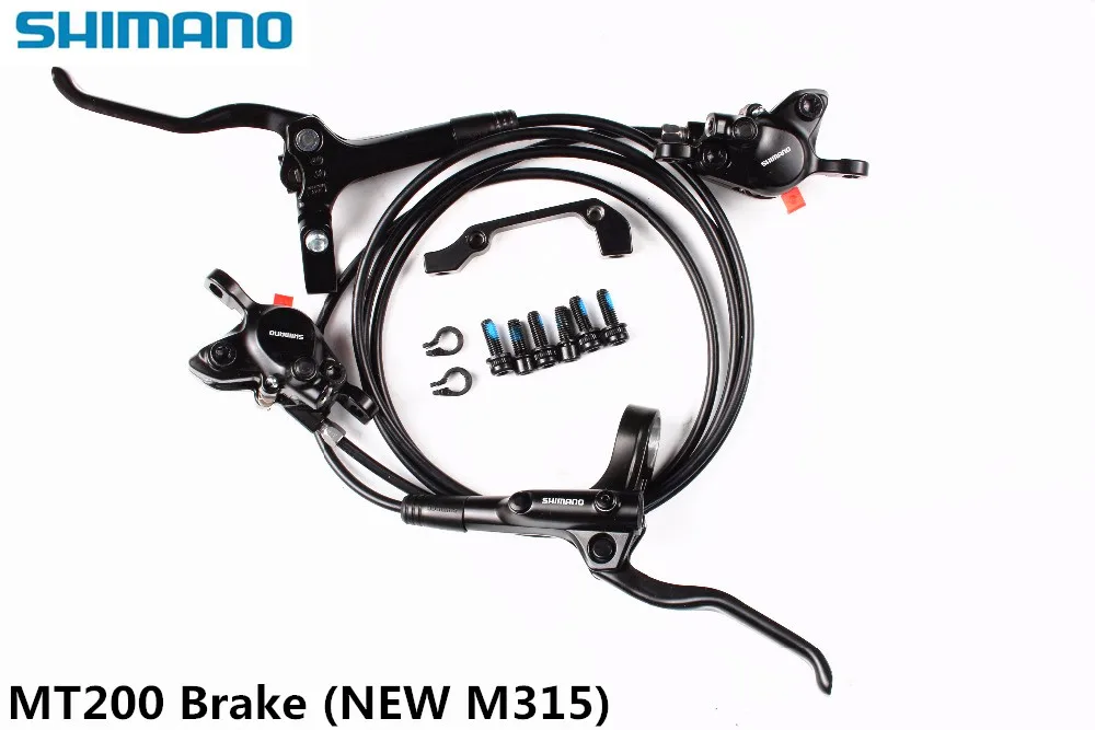 Shimano BR BL MT200 M315 тормоз велосипед mtb гидравлические дисковые тормоза комплект зажим
