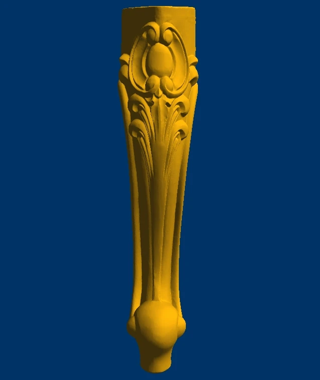 Мебель диван стол стул кровать шкаф ножки формат STL файл 3D модель для CNC маршрутизатор Деревообработка 91 (длина около 407 мм)
Мебель диван стол стул кровать шкаф ножки формат STL файл 3D модель для CNC маршрутизатор Деревообработка 91 (длина около 407 мм)