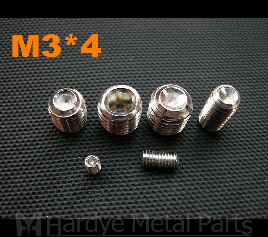 500pcs/lot M3*4 DIN916 stainless steel Concave end fastening screw hex socket set screw with cup point grub screw
500pcs/lot M3*4 DIN916 stainless steel Concave end fastening screw hex socket set screw with cup point grub screw