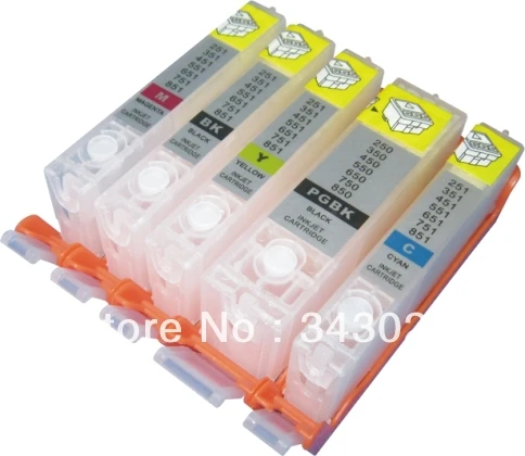 PGI 250 Refillable ink cartridge for Canon Pixma ip7220/ MG5420/MX922 printer ink with chips
PGI 250 Refillable ink cartridge for Canon Pixma ip7220/ MG5420/MX922 printer ink with chips