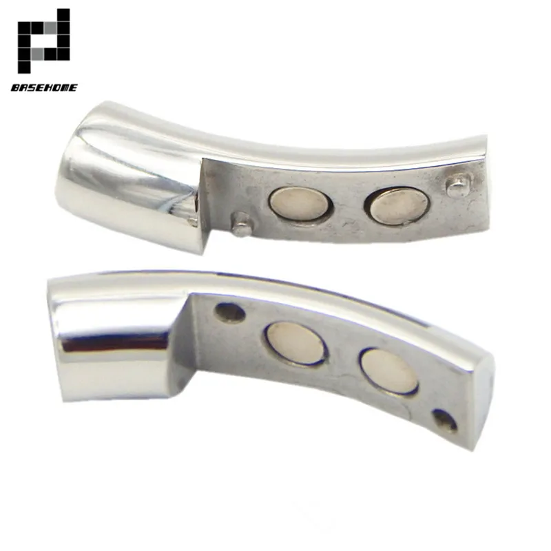 BASEHOME 1pcs Stainless Steel End Hook Clasp Magnetic Clasp for 6mm Leather Cord DIY Bracelets Connectors Jewelry Making
BASEHOME 1pcs Stainless Steel End Hook Clasp Magnetic Clasp for 6mm Leather Cord DIY Bracelets Connectors Jewelry Making
