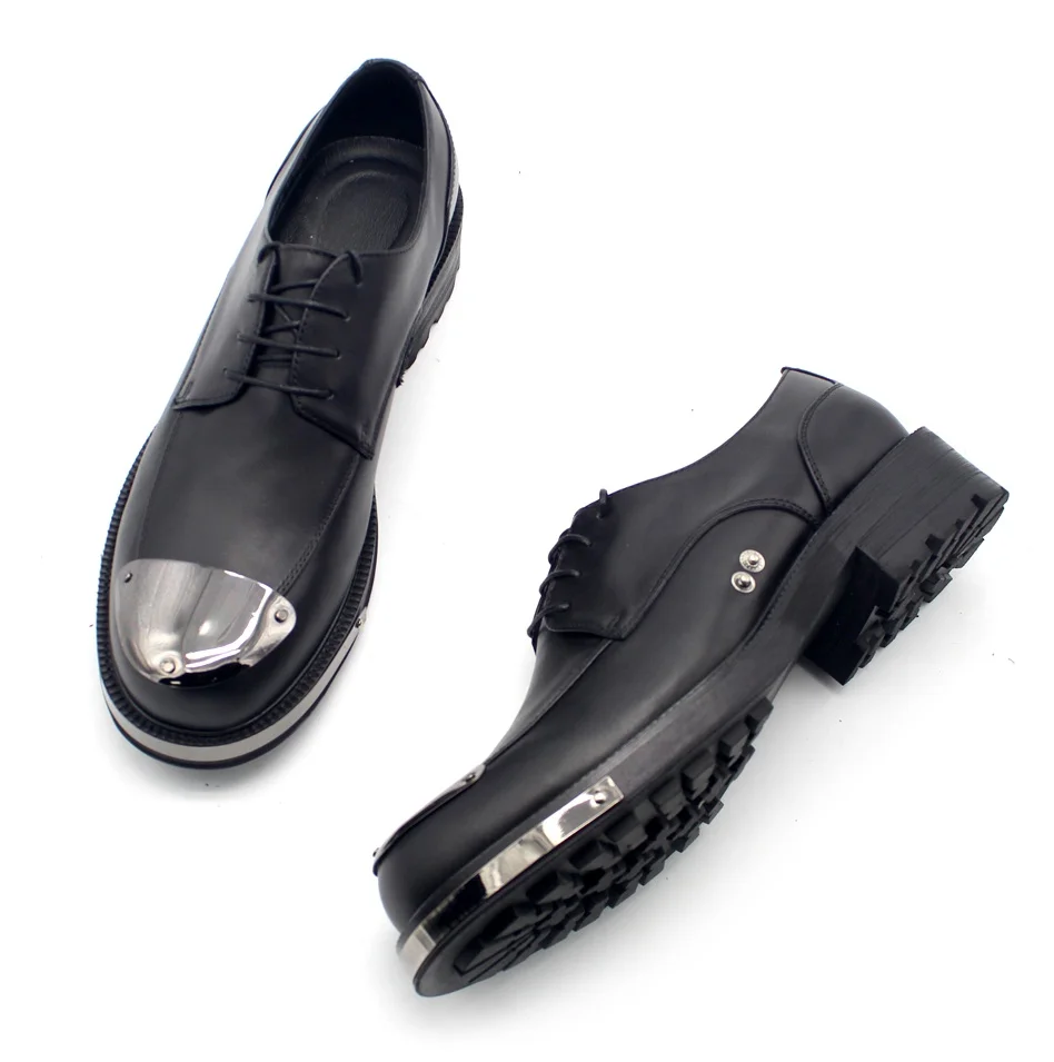 Spring Prom Italy Man Derby Shoes High top Handmade Genuine leather Lace up Formal Business Shoes Casual Dress Brogue Shoes Man
Spring Prom Italy Man Derby Shoes High top Handmade Genuine leather Lace up Formal Business Shoes Casual Dress Brogue Shoes Man