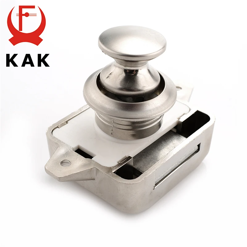 KAK Camper Car Push Lock Diameter 26mm RV Caravan Boat Motor Home Cabinet Drawer Latch Button Locks For Furniture Hardware
KAK Camper Car Push Lock Diameter 26mm RV Caravan Boat Motor Home Cabinet Drawer Latch Button Locks For Furniture Hardware