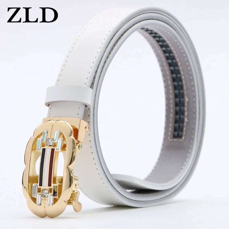 ZLD Women Belt Luxury Famous fashion Designer Brand High Quality Genuine Leather Strap Automatic Ratchet Buckle Belts for Dress
ZLD Women Belt Luxury Famous fashion Designer Brand High Quality Genuine Leather Strap Automatic Ratchet Buckle Belts for Dress