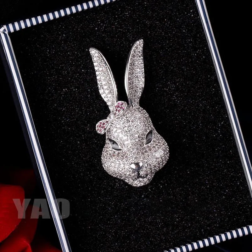 Red Trees Brand High Quality Animal Hijab Pins Wholesale Luxury Cubic Zircon Rabbit Brooch For Women Drop Shipping
Red Trees Brand High Quality Animal Hijab Pins Wholesale Luxury Cubic Zircon Rabbit Brooch For Women Drop Shipping