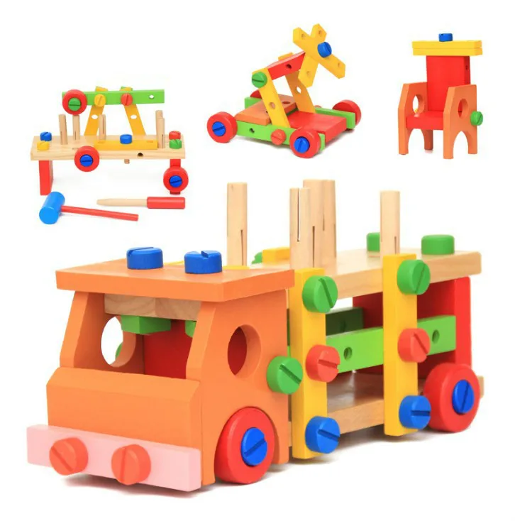 3D Puzzle Wooden Nut Combination Baby Multifunctional DIY Disassembly Nut Car Children's Educational Toys for Children
3D Puzzle Wooden Nut Combination Baby Multifunctional DIY Disassembly Nut Car Children's Educational Toys for Children