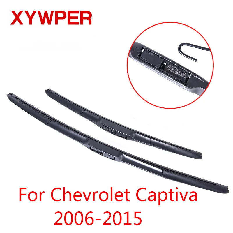 Щетки стеклоочистителя XYWPER для Chevrolet Captiva 2006, 2007, 2008, 2009, 2010, 2011, 2012-2015, автомобильные аксессуары, мягкая резина, стеклоочиститель
Щетки стеклоочистителя XYWPER для Chevrolet Captiva 2006, 2007, 2008, 2009, 2010, 2011, 2012-2015, автомобильные аксессуары, мягкая резина, стеклоочиститель