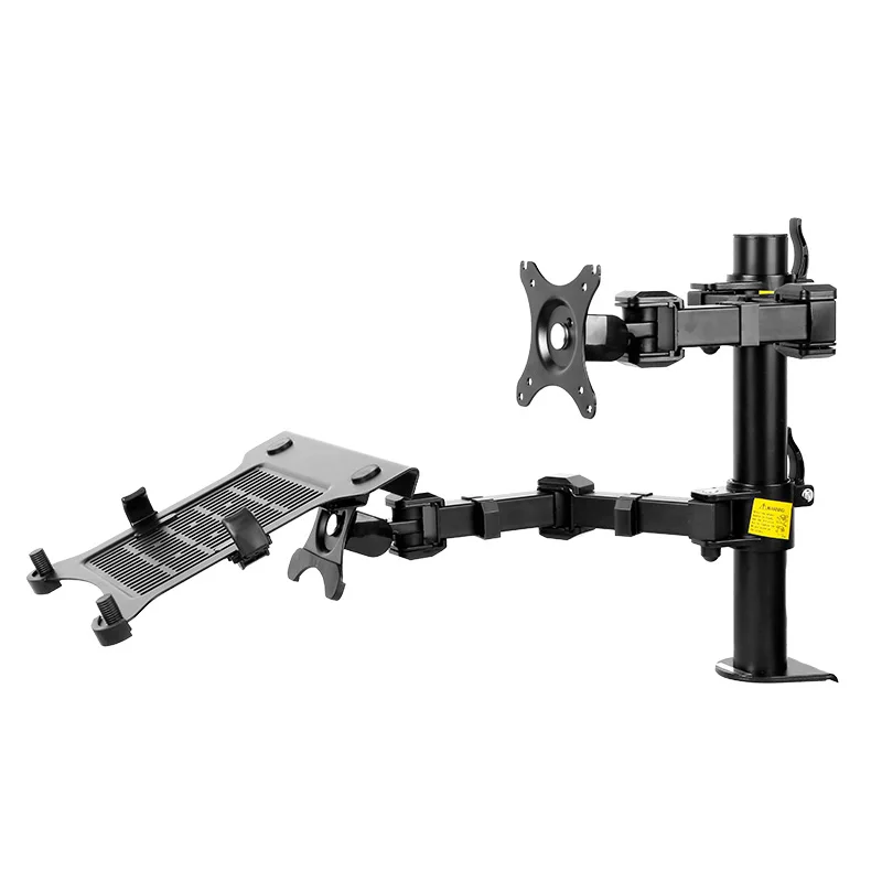 NBSilence Laptop Mount & Monitor Mount Notebook Support Bracket LCD Arm Desk Stand fit for 10"-30" Monitor & 10"-17.3" Laptop
NBSilence Laptop Mount & Monitor Mount Notebook Support Bracket LCD Arm Desk Stand fit for 10"-30" Monitor & 10"-17.3" Laptop