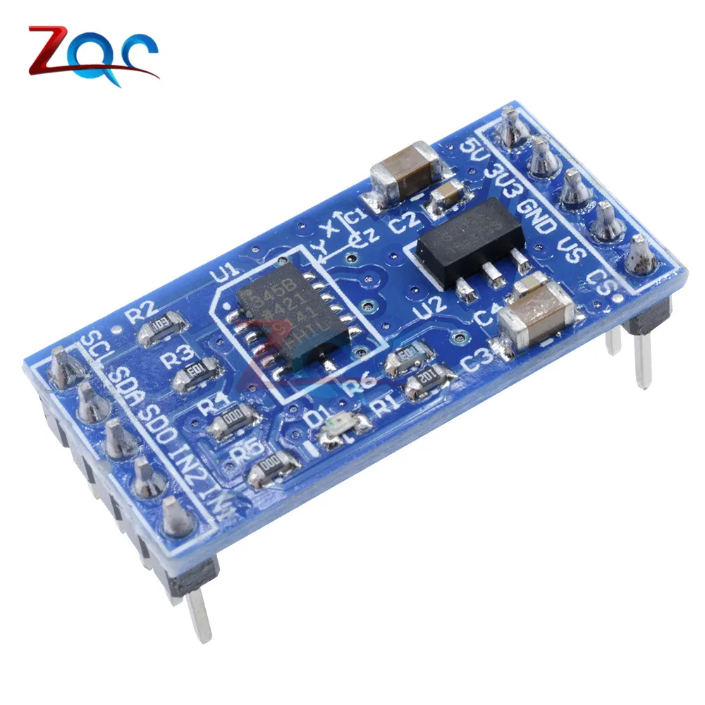 ADXL345 IIC / SPI 3 осевой цифровой датчик угла гравитационного падения ускорение