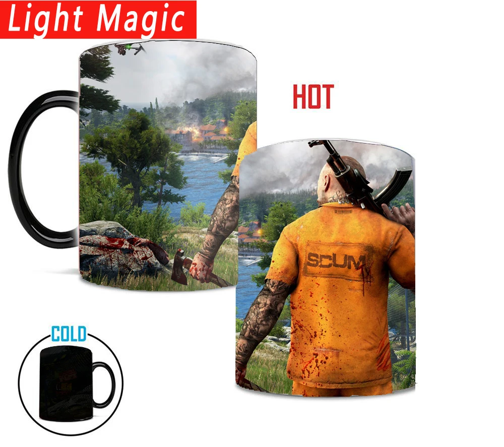Game SCUM mug color changing coffee mugs milk tea cup best gift mug for your friend
Game SCUM mug color changing coffee mugs milk tea cup best gift mug for your friend