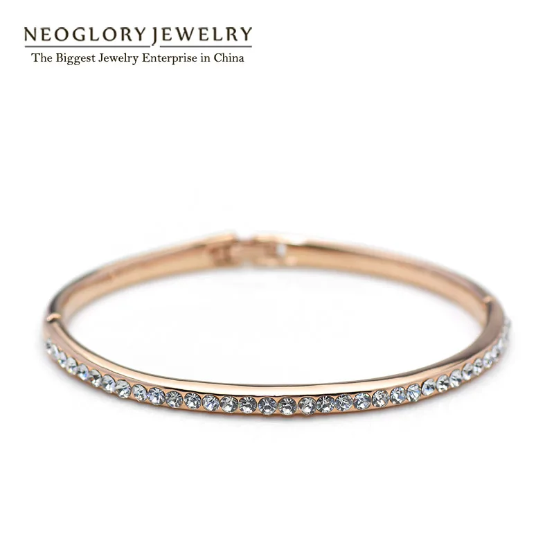 Neoglory Top Quality Austrian Rhinestone Bangles & Bracelets Charm for Women Jewelry Gift Brand Bijoux Brazil Brand Gift simp-j
Neoglory Top Quality Austrian Rhinestone Bangles & Bracelets Charm for Women Jewelry Gift Brand Bijoux Brazil Brand Gift simp-j