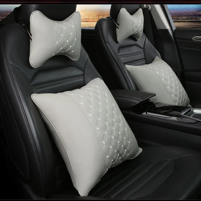 KKYSYELVA Car Neck Lumbar Support for home office Chair Waist Seat Back Interior Accessories
KKYSYELVA Car Neck Lumbar Support for home office Chair Waist Seat Back Interior Accessories