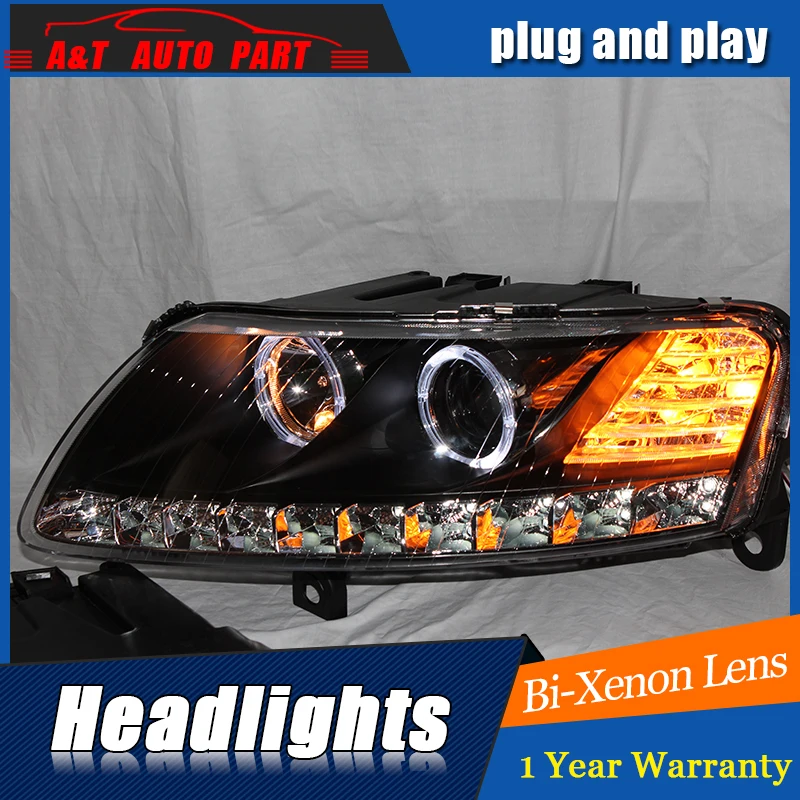 Car Styling for Audi A6 C5 Headlights 2005-2012 for A6 LED Headlamp DRL Lens Double Beam H7 HID Xenon bi xenon lens front light
Car Styling for Audi A6 C5 Headlights 2005-2012 for A6 LED Headlamp DRL Lens Double Beam H7 HID Xenon bi xenon lens front light
