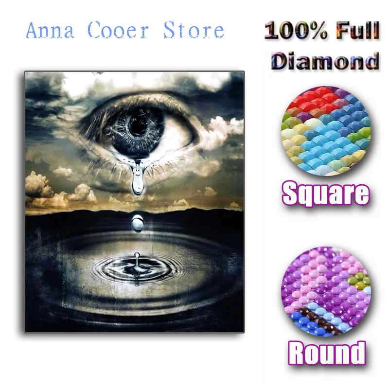 Full Square/Round Drill 5D DIY Diamond Painting "Tears and water Painted" Embroidery Cross Stitch Mosaic Home Decor
Full Square/Round Drill 5D DIY Diamond Painting "Tears and water Painted" Embroidery Cross Stitch Mosaic Home Decor