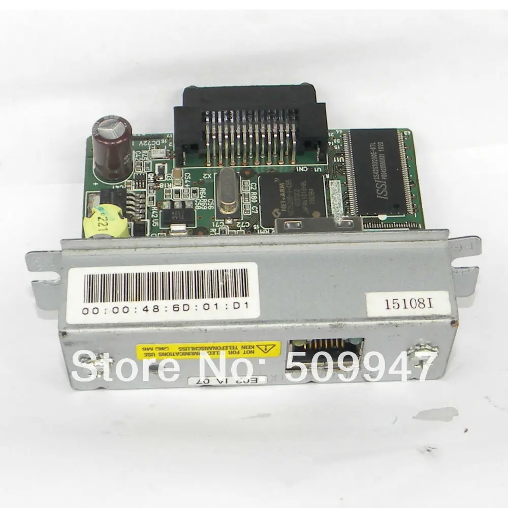 Receipt POS Printer network M155B RJ-45 Adapter FOR EPSON UB-E02 for T88IV M129H SHIPPING FREE printer parts
Receipt POS Printer network M155B RJ-45 Adapter FOR EPSON UB-E02 for T88IV M129H SHIPPING FREE printer parts