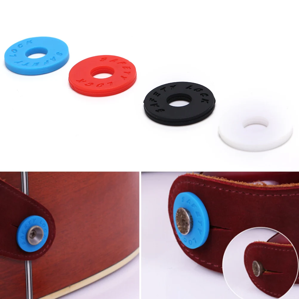 4 Pcs Electric Bass Guitarra Rubber Strap Lock Set Guitar Strap Blocks For Ukulele Musical Instruments Part Accessories
4 Pcs Electric Bass Guitarra Rubber Strap Lock Set Guitar Strap Blocks For Ukulele Musical Instruments Part Accessories
