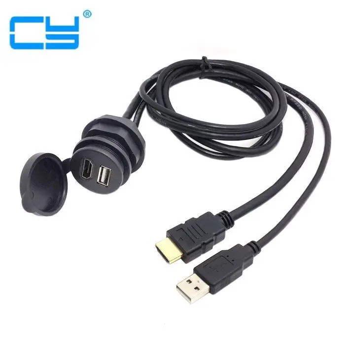 Водонепроницаемый кабель USB2.0 HDMI, удлинитель для автомобильного инструмента, кабель HDMI + USB2.0 «штырь-гнездо», 1 м, 2 м
Водонепроницаемый кабель USB2.0 HDMI, удлинитель для автомобильного инструмента, кабель HDMI + USB2.0 «штырь-гнездо», 1 м, 2 м
