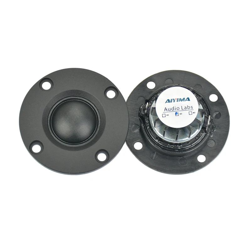 

AIYIMA 2Pcs Tweeter 2 inch 6 Ohm 30W Dome Silk Film Tweeter Hifi Treble Speaker Audio Loudspeaker With Heatsink