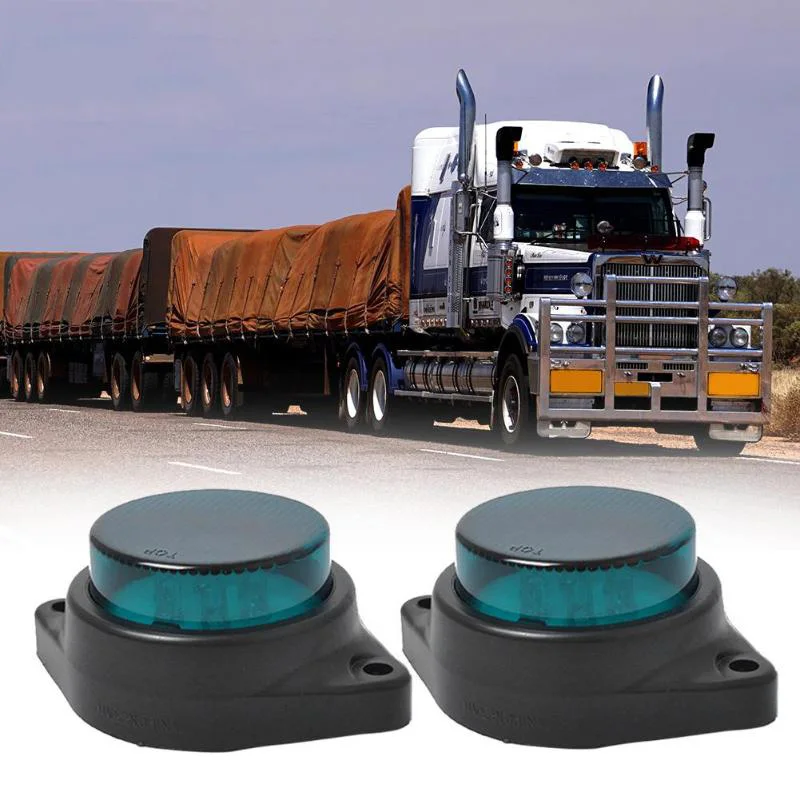 2 Pcs 6LED Car Side Marker Lights Clearance Lamp For 24V Vehicles Truck Trailer Lorry
2 Pcs 6LED Car Side Marker Lights Clearance Lamp For 24V Vehicles Truck Trailer Lorry