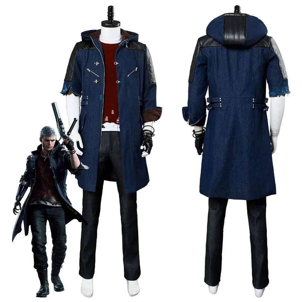 DMC 5 Nero, для косплея костюм полный костюм поврежденные версия костюм для Хэллоуина
DMC 5 Nero, для косплея костюм полный костюм поврежденные версия костюм для Хэллоуина