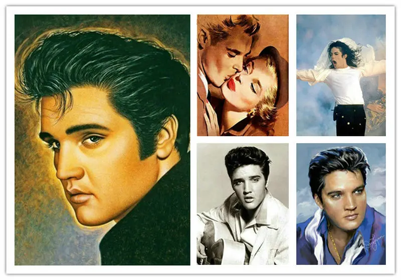 Full square drill 5d diy diamond painting Elvis Presley portrait 3D diamond mosaic crafts decorative painting 20x25cm Elvis
Full square drill 5d diy diamond painting Elvis Presley portrait 3D diamond mosaic crafts decorative painting 20x25cm Elvis