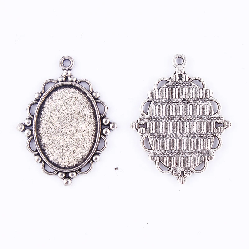 Fit 25x18mm Pendant Single Loop Flower Antique Silver Pendants Setting Cabochon Cameo Base Tray Bezel Blank DIY Jewelry Finding
Fit 25x18mm Pendant Single Loop Flower Antique Silver Pendants Setting Cabochon Cameo Base Tray Bezel Blank DIY Jewelry Finding