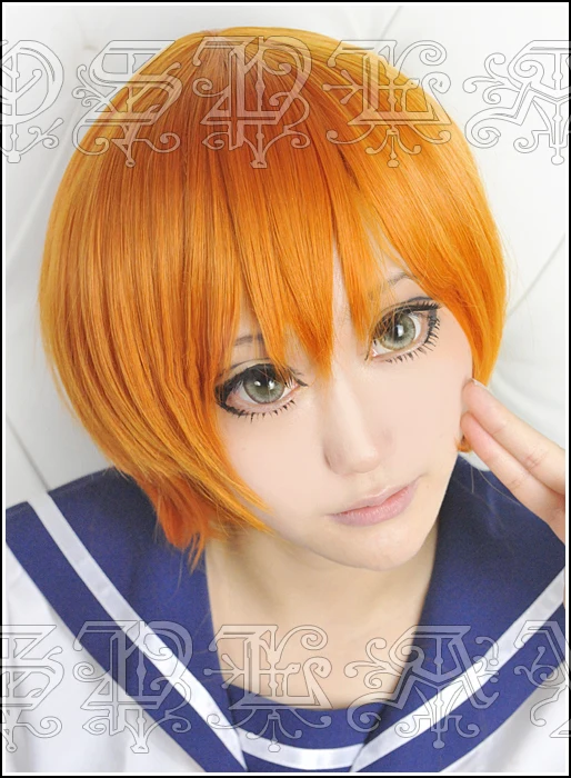 Аниме Love Live! Rin Hoshizora Косплей парики короткие оранжевые термостойкие синтетические волосы парик + парик
Аниме Love Live! Rin Hoshizora Косплей парики короткие оранжевые термостойкие синтетические волосы парик + парик