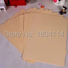 Kraft paper A4 blank self-adhesive label sticker label paper can be printed by a laser / inkjet printer
Kraft paper A4 blank self-adhesive label sticker label paper can be printed by a laser / inkjet printer