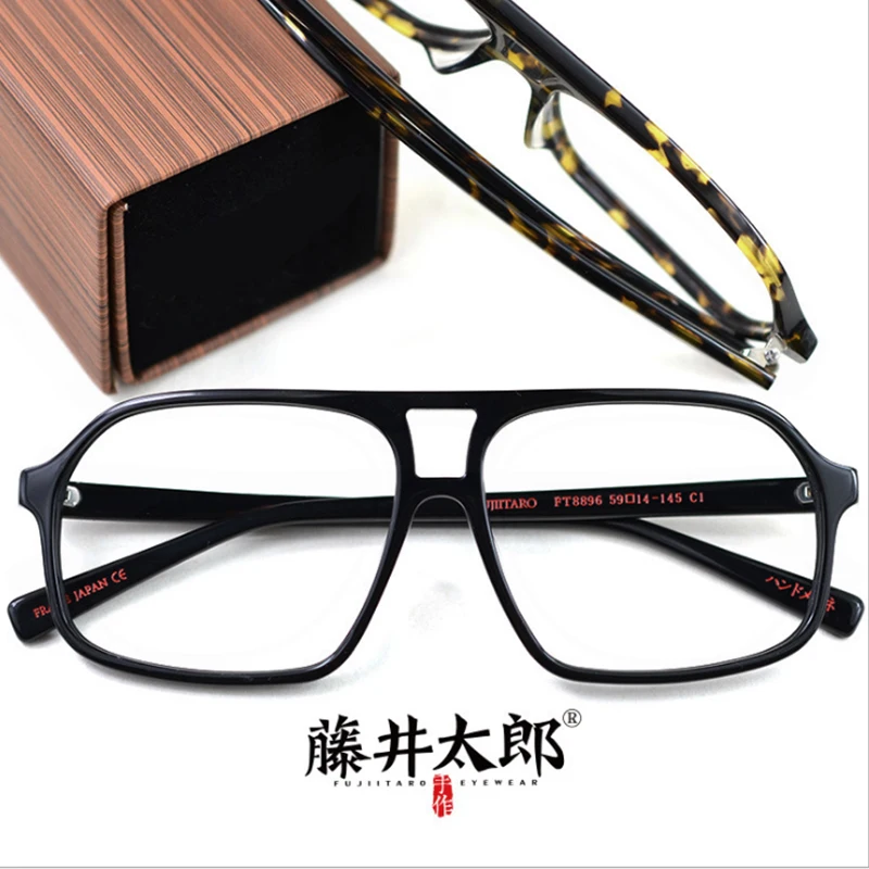 TARO FUJII Fashion Spectacle Frame Eyeglasses Women Men Vintage Acetate Computer Optical Clear Lens Glasses Frame Female FT8896
TARO FUJII Fashion Spectacle Frame Eyeglasses Women Men Vintage Acetate Computer Optical Clear Lens Glasses Frame Female FT8896