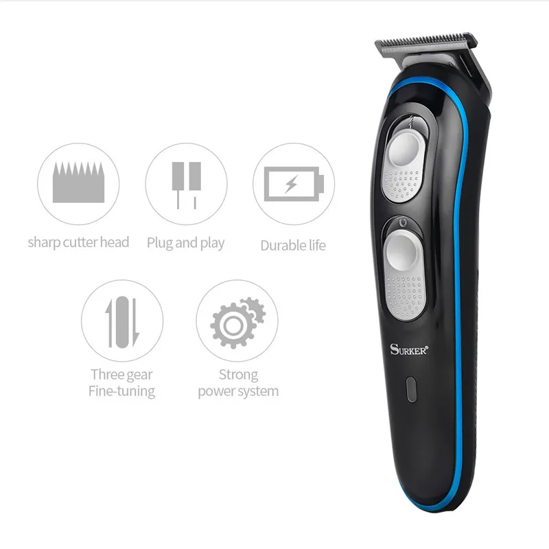 3 In 1 Professional Rechargeable Hair Trimmers Clipper Electric Haircut Shaver Barber Hair Cutting Styling Machine For Trimming
3 In 1 Professional Rechargeable Hair Trimmers Clipper Electric Haircut Shaver Barber Hair Cutting Styling Machine For Trimming
