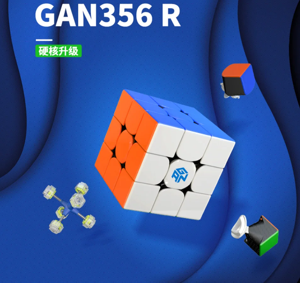 Gan 356R Honeycomb 2 поколение обновленная версия магнитный куб-головоломка наклейка 3x3