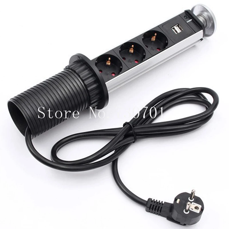 (Ship From Russia)Aluminum Shelf Desktop EU Socket/Kitchen Table Electrical Socket Desktop Sockets Power 1 Led+2 charge USB
(Ship From Russia)Aluminum Shelf Desktop EU Socket/Kitchen Table Electrical Socket Desktop Sockets Power 1 Led+2 charge USB