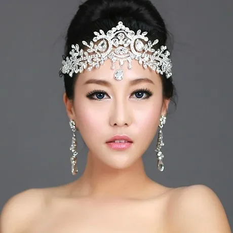 Bridal Beauty Rhinestone Headdress Crystal Headbands Women Hair Jewelry Wedding Accessories Crystal Tiaras And Crowns Head Chain
Bridal Beauty Rhinestone Headdress Crystal Headbands Women Hair Jewelry Wedding Accessories Crystal Tiaras And Crowns Head Chain