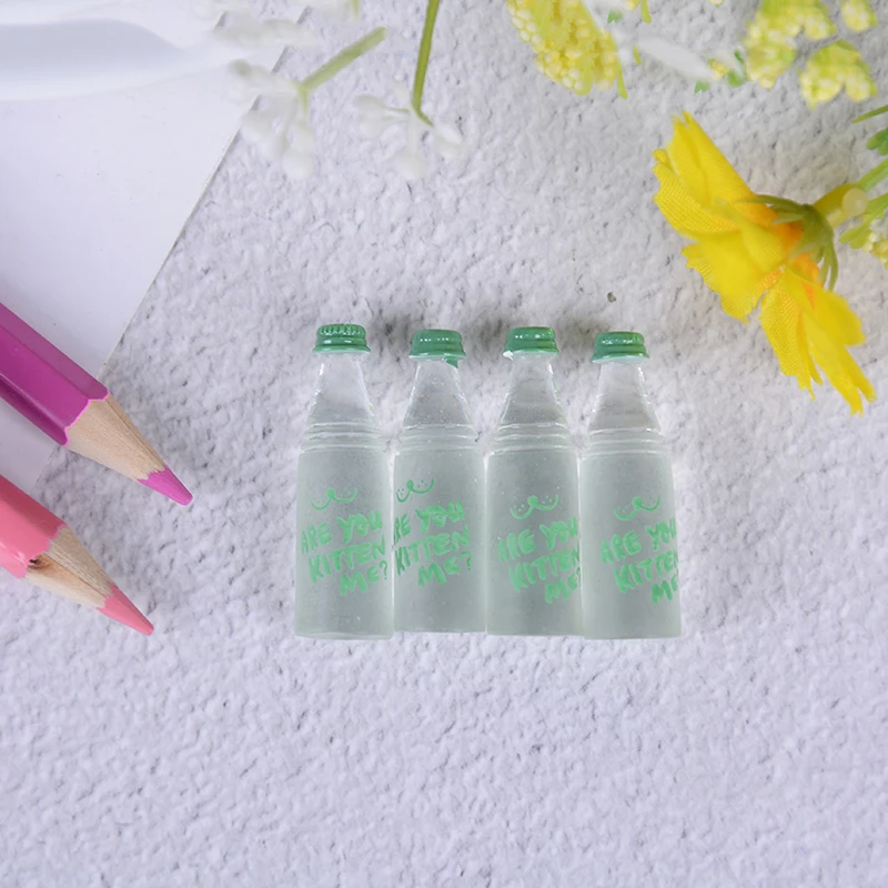 4 PCS Scale Miniature food Water Drinks Bottles Mini Food Paly Doll House Kitchen Living Room Accessories Pretend Play toys 1:12
4 PCS Scale Miniature food Water Drinks Bottles Mini Food Paly Doll House Kitchen Living Room Accessories Pretend Play toys 1:12