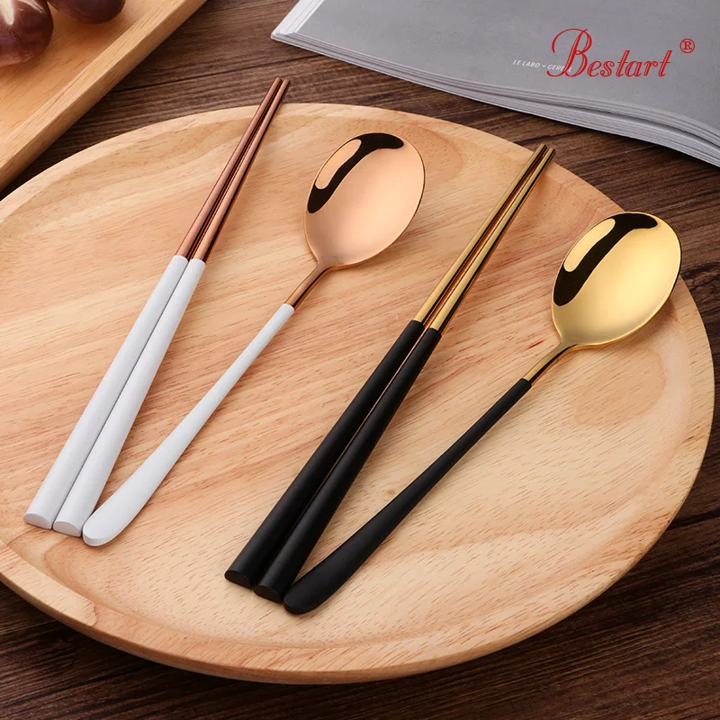 304 Stainless Steel Silver Sushi Chopsticks Spoon Set Korean Reusable Black Rose Gold Hashi Sticks Kitchen Accessories Cutlery
304 Stainless Steel Silver Sushi Chopsticks Spoon Set Korean Reusable Black Rose Gold Hashi Sticks Kitchen Accessories Cutlery