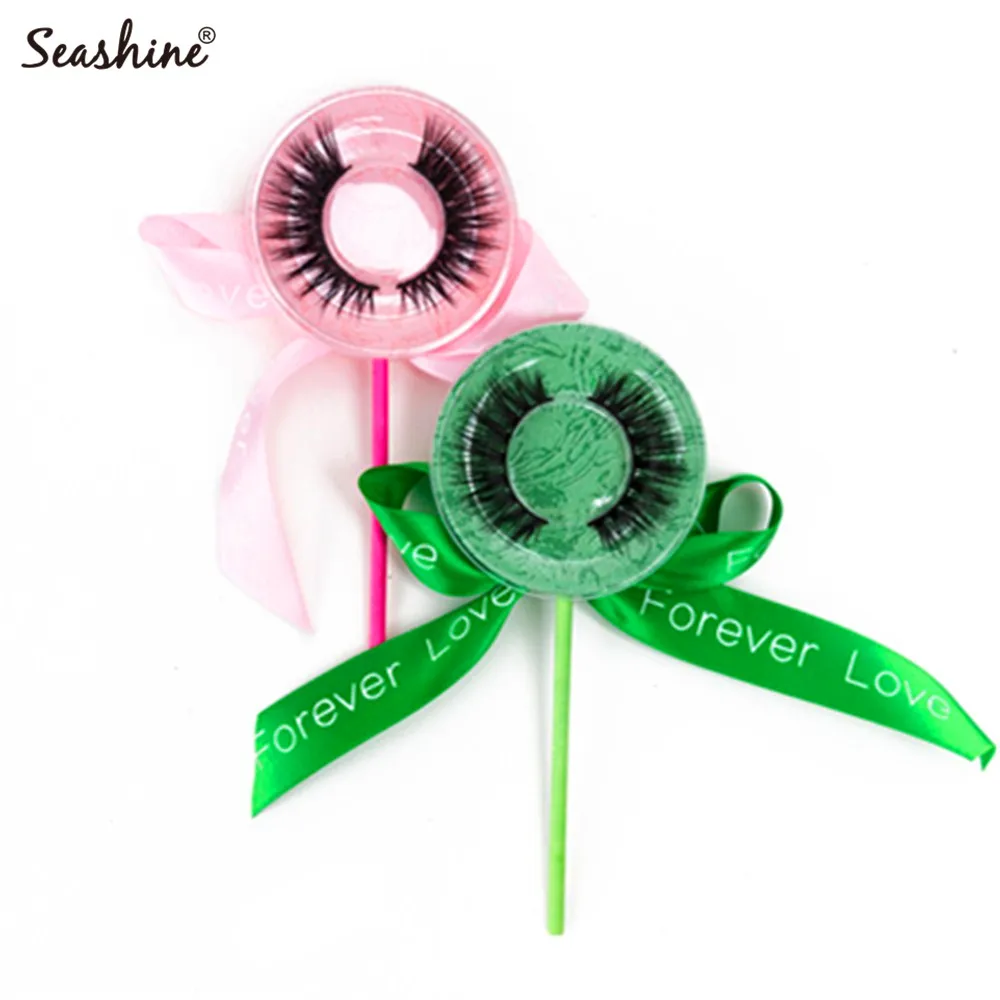 Seashine 50 Pairs Lollipop Private label Custom Package Mink Eyelashes 3D Mink Lashes Extension Strip Lash Sticker Free Shipping
Seashine 50 Pairs Lollipop Private label Custom Package Mink Eyelashes 3D Mink Lashes Extension Strip Lash Sticker Free Shipping