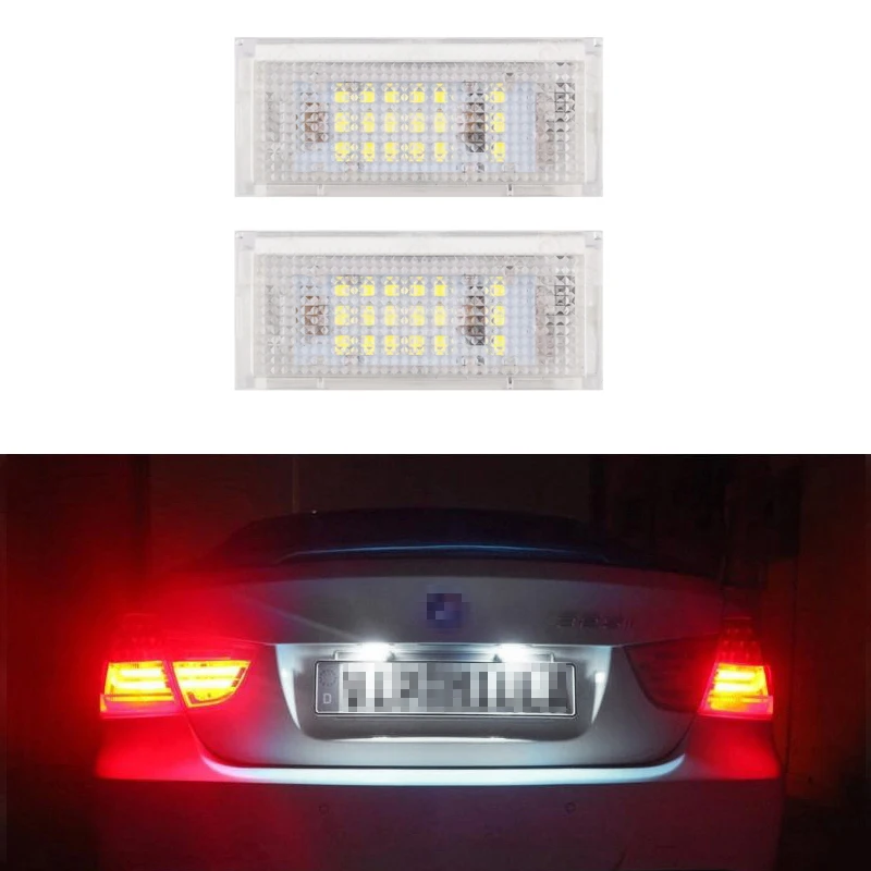 1Pair/2pcs for BMW E46 Led License Plate Lights 12V Number Plate Lamp Bulb Error Free For BMW E46 4D 323i 325i 328i 6000k White
1Pair/2pcs for BMW E46 Led License Plate Lights 12V Number Plate Lamp Bulb Error Free For BMW E46 4D 323i 325i 328i 6000k White